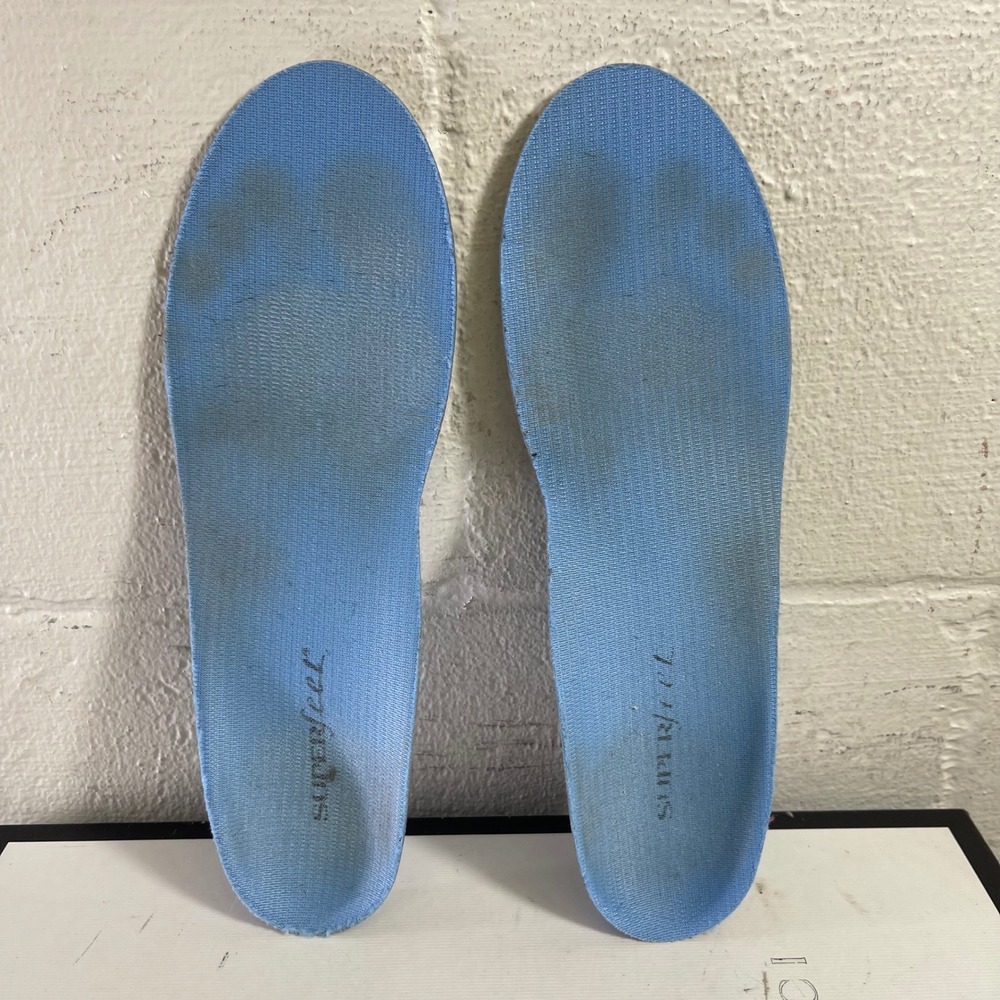 Superfeet Insoles All Purpose Arch Support Blue Men's 7.5-9‎ Women's 8.5-10